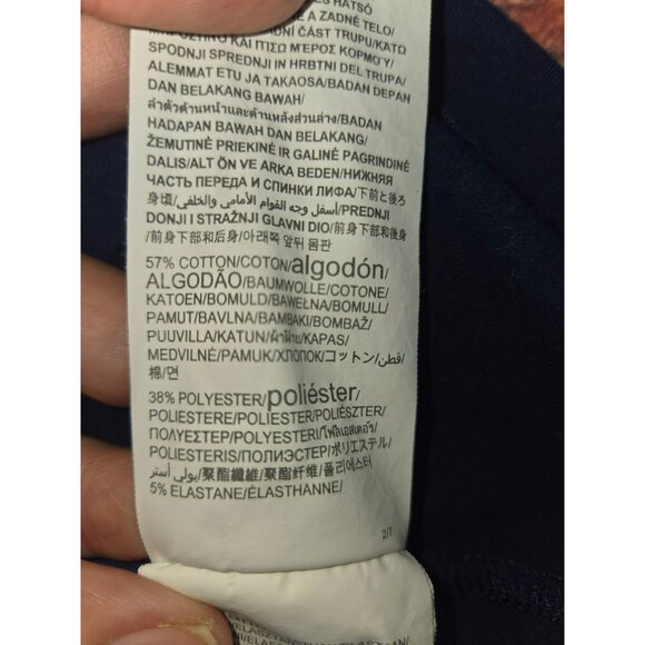 Under Armour Mens Fitted Hoodie Large Blue Camouflage - Picture 6 of 7